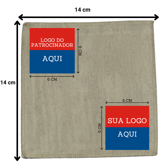 PORTA COPO PERSONALIZADO ELEGANCE